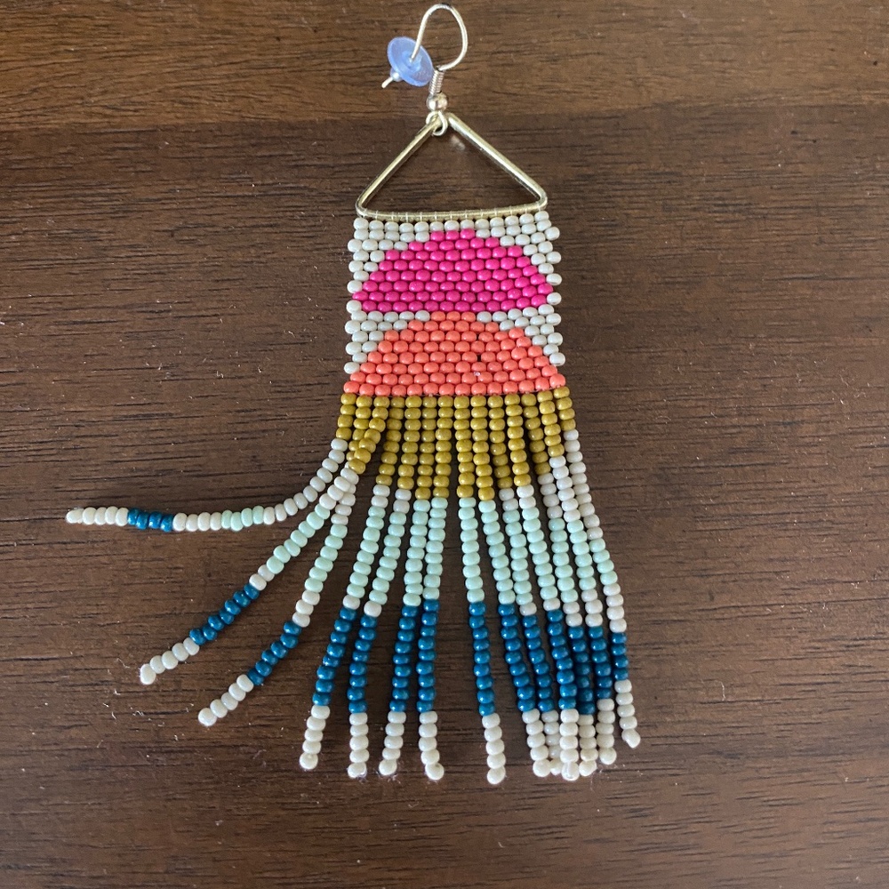 Colorful Beaded Earrings